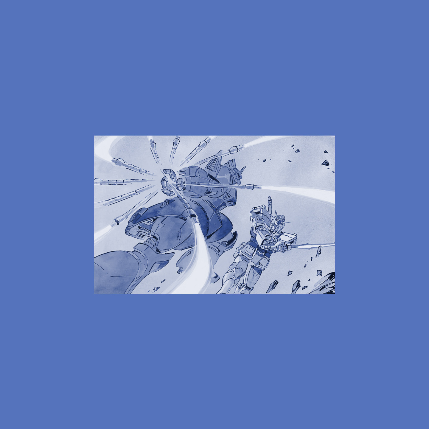 Mobile Suit Gundam: The Origin blue